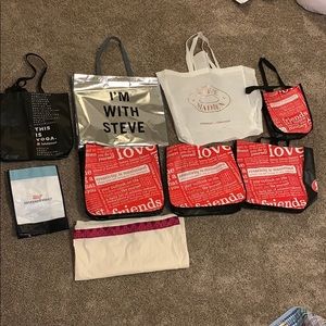 Lululemon/vineyard vines/Steve madden/ Tory Burch